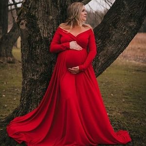 NWT Red Maternity Dress sz XL